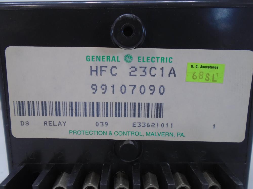 General Electric Instantaneous Overcurrent Relay 12HFC23C1A